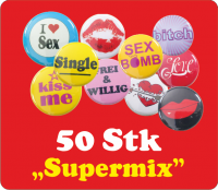 50 er Pack Buttons 