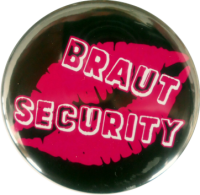 Braut Security schwarz-pink