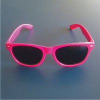 Klassische 80er Sonnenbrille pink Super cool!