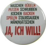 JGA Button Ja, ich will...