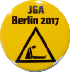 JGA Button Bräutigam betrunken