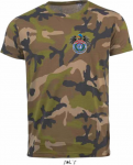 T-Shirt UN Veterans Camouflage Logo mit Adler klein