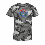 *T-Shirt UN Veterans Camouflage Logo groß