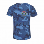T-Shirt UN Veterans Camouflage Logo klein