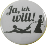 ja, ich will JGA Button