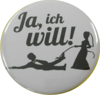 ja, ich will JGA Button