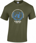 T-Shirt UNIFIL military UN sign