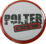 Polter crew Button white red