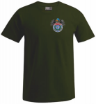 Premium T-Shirt UN Veterans Logo mit Adler klein