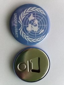 Peacekeeper badge UNDOF/AUSBATT UN-flag