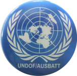 Button Peacekeeper UNDOF/AUSBATT UN-Flagge