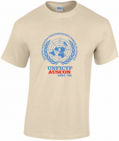 T-Shirt UNFICYP AUSCON desert UN sign