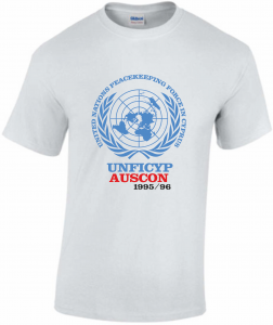 T-shirt UNFICYP AUSCON white - UN sign