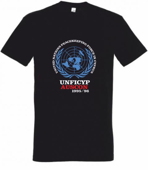 T-Shirt UNFICYP AUSCON military UN sign - Click Image to Close