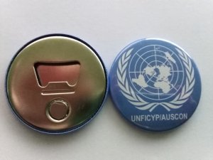 Peacekeeper badge UNFICYP/AUSCON UN-flag