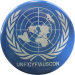 Peacekeeper badge UNFICYP/AUSCON UN-flag
