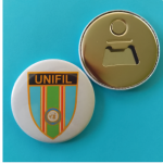 Flaschenöffner mit Kühlschrankmagnet UNIFIL Wappen