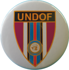 Button Peacekeeper UNDOF/AUSBATT Wappen