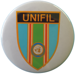 Peacekeeper badge UNDOF/AUSBATT UN-flag